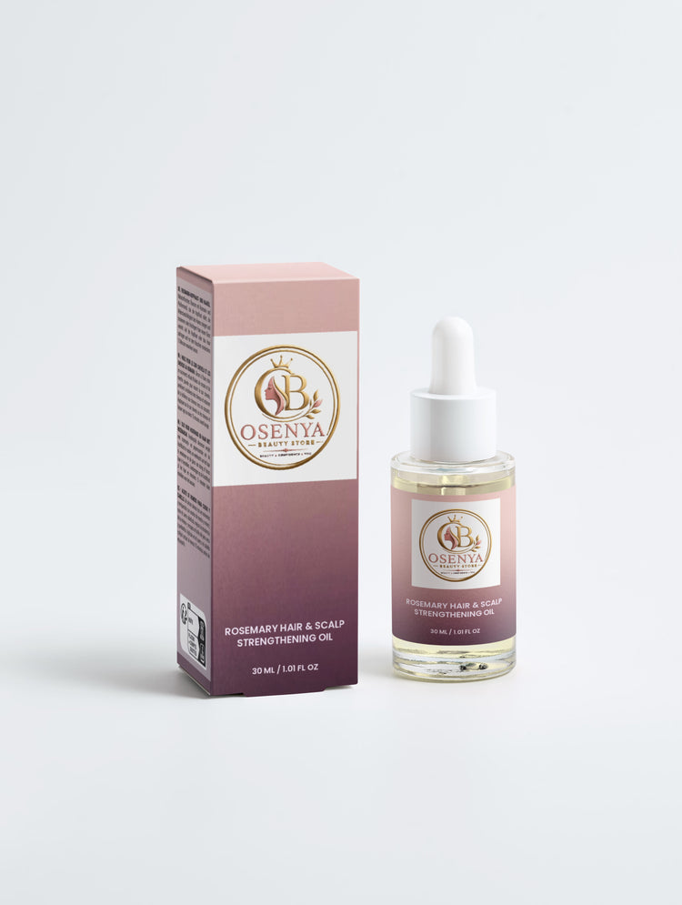 Rosemary Hair & Scalp Strengthening Oil - Osenya Beauty