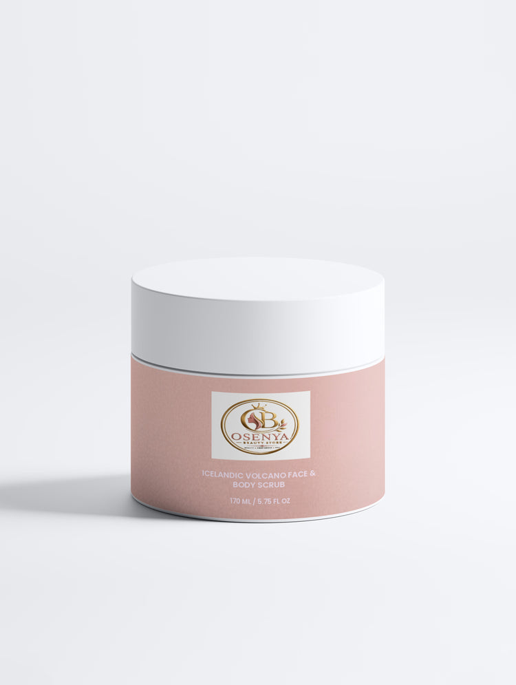 Icelandic Volcano Face & Body Scrub - Osenya Beauty