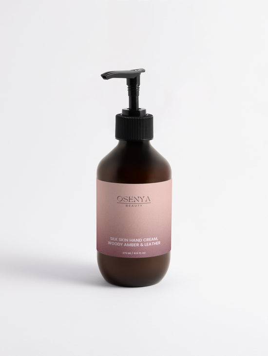 Silk Skin Hand Cream, Woody Amber & Leather
