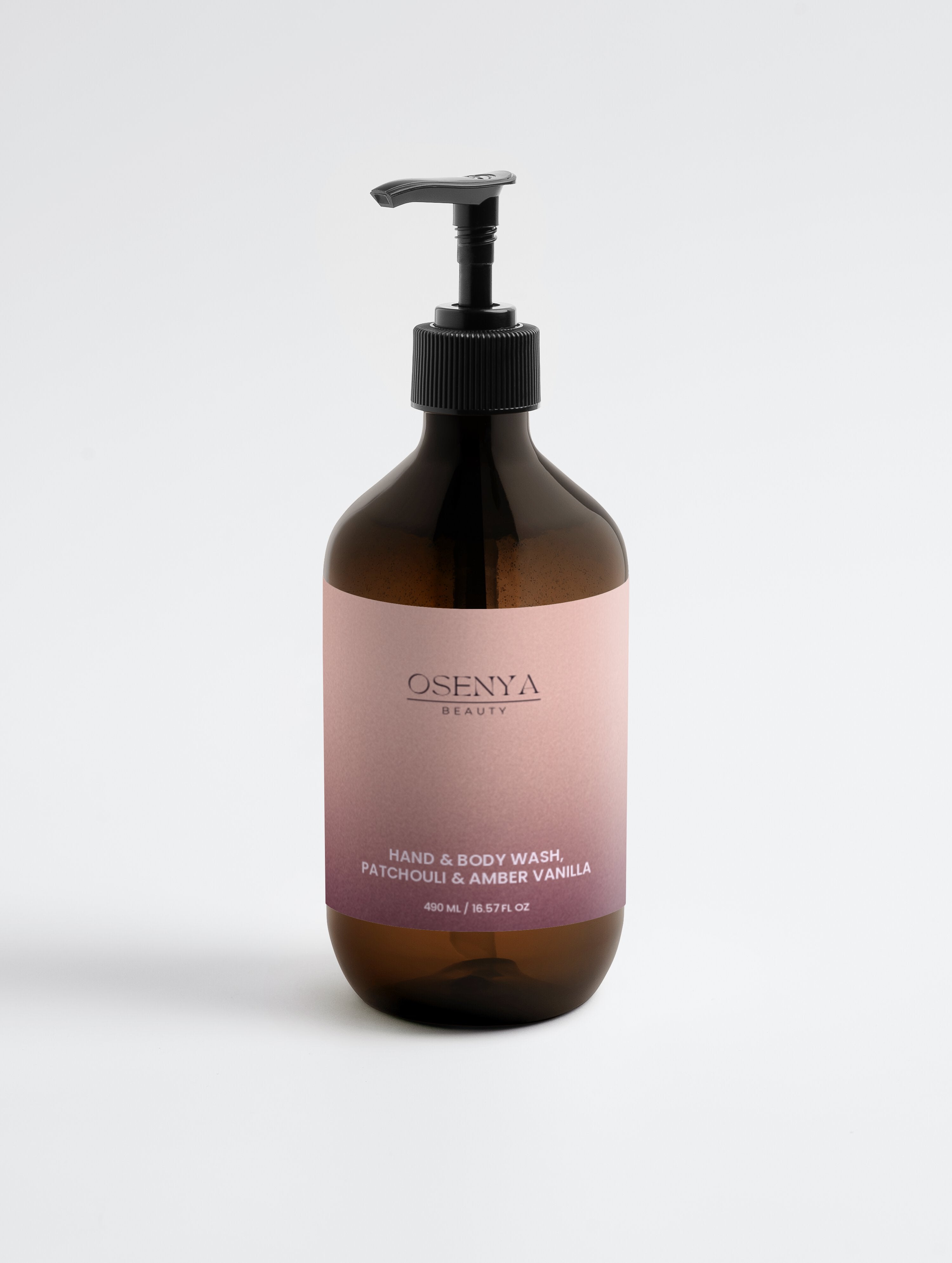 Hand & Body Wash, Patchouli & Amber Vanilla