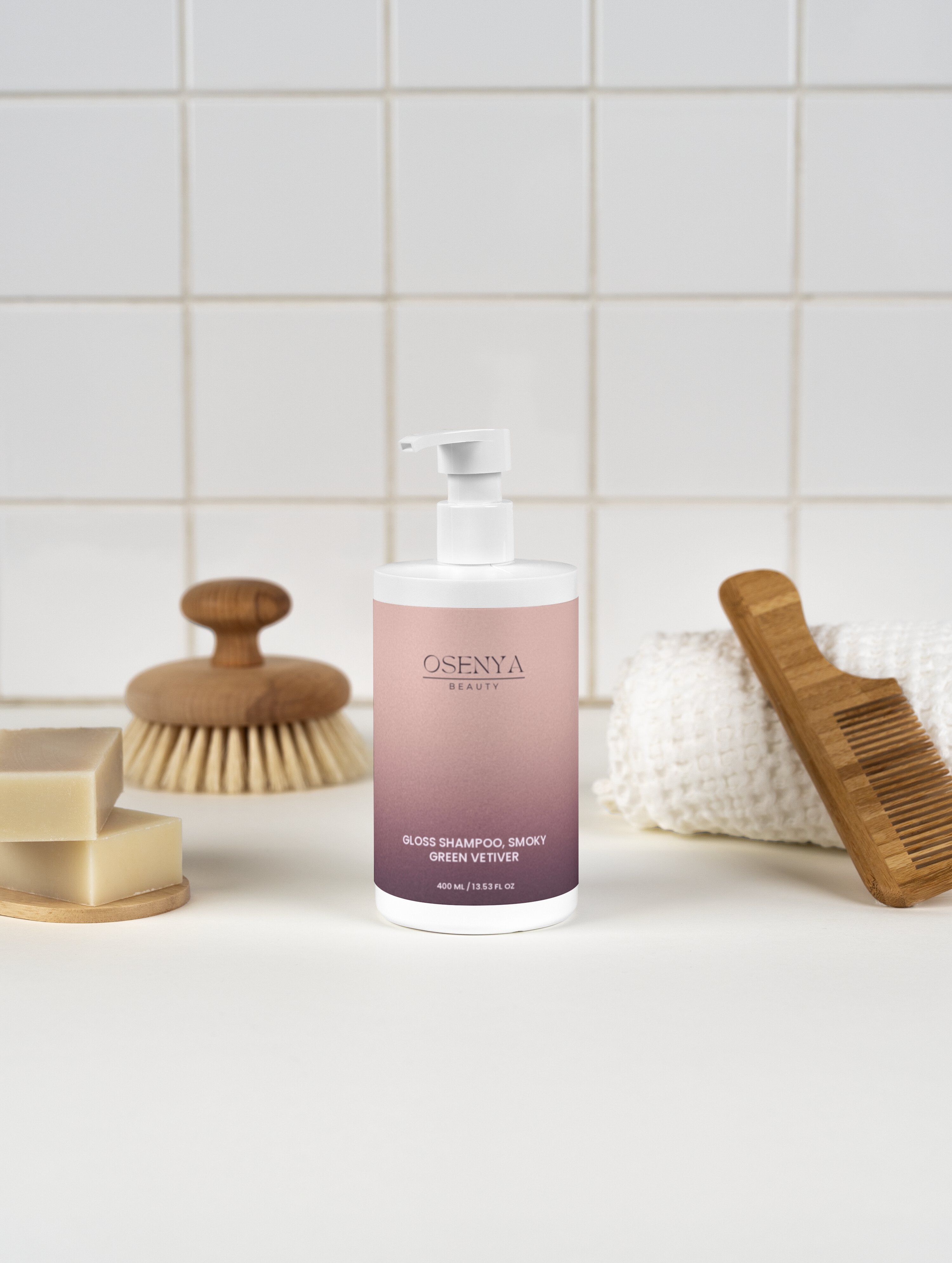 Gloss Shampoo, Smoky Green Vetiver